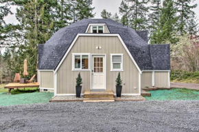 Geodesic Dome House with Scenic Views and Hot Tub